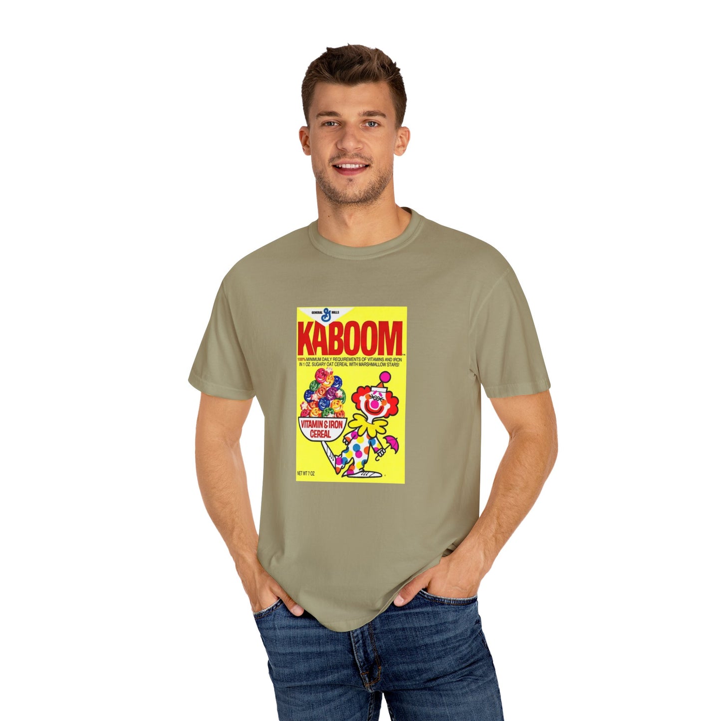 Kaboom - Unisex Garment-Dyed T-shirt