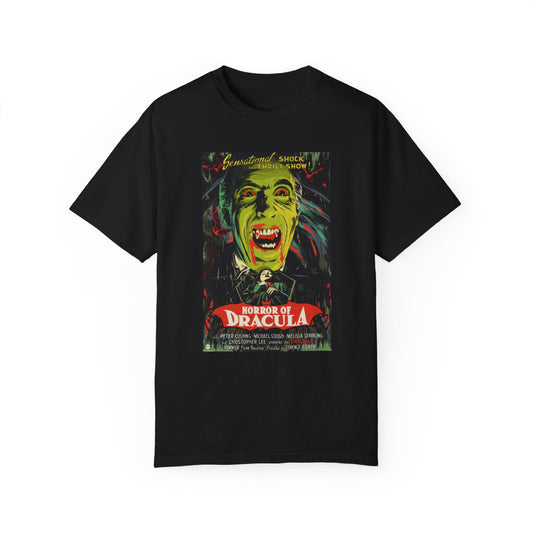 Horror of Dracula - Unisex Garment-Dyed T-shirt