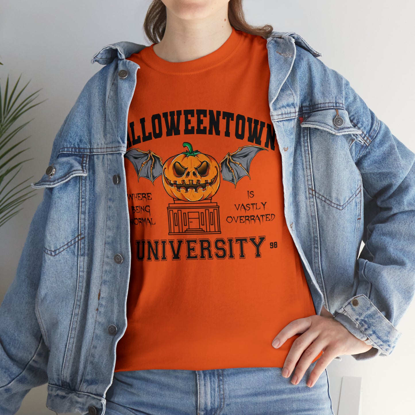 Halloween Town University - Unisex Heavy Cotton Tee