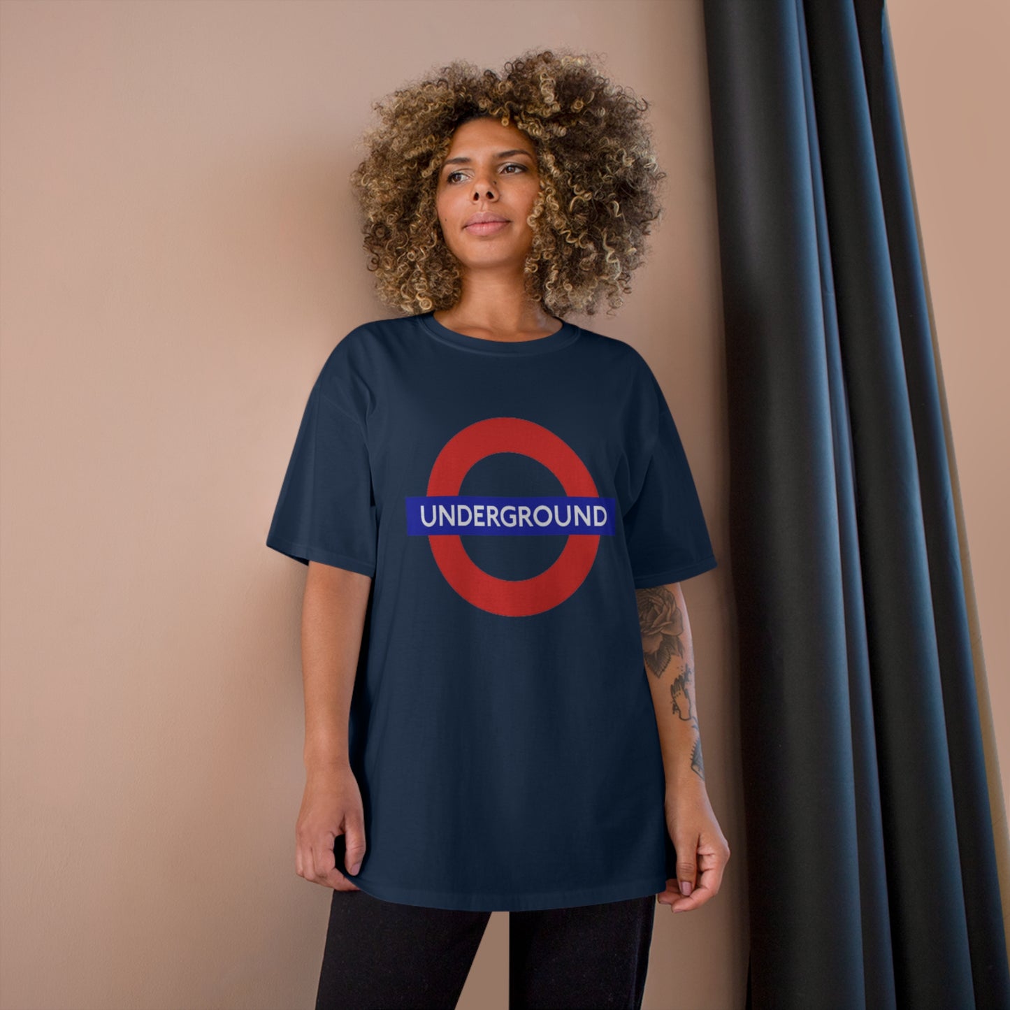 British Underground Logo - Champion T-Shirt