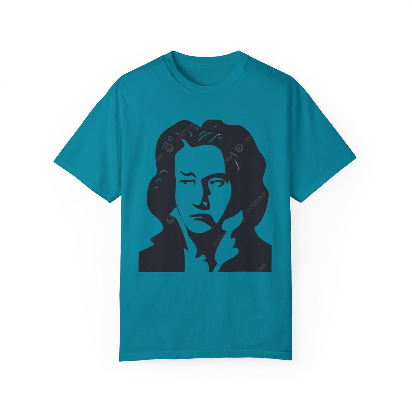 Mozart modern - Unisex Garment-Dyed T-shirt