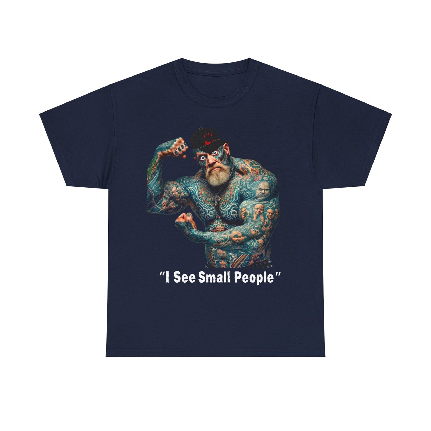 "I See Small People" - Unisex Heavy Cotton Tee