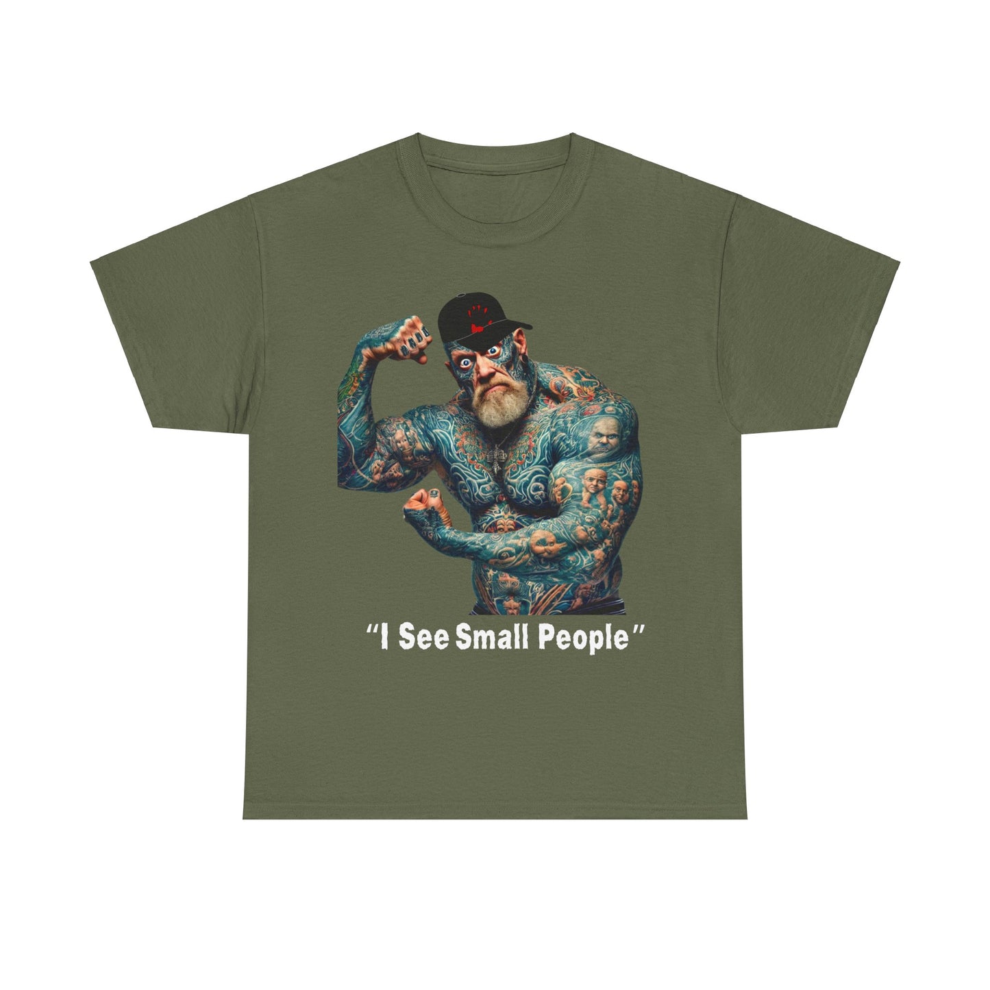 "I See Small People" - Unisex Heavy Cotton Tee