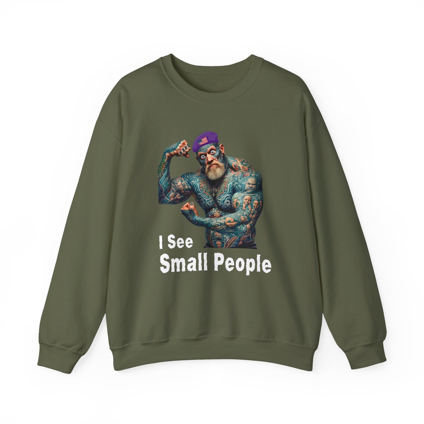 I See Small People - Unisex Heavy Blend™ Crewneck Sweatshirt