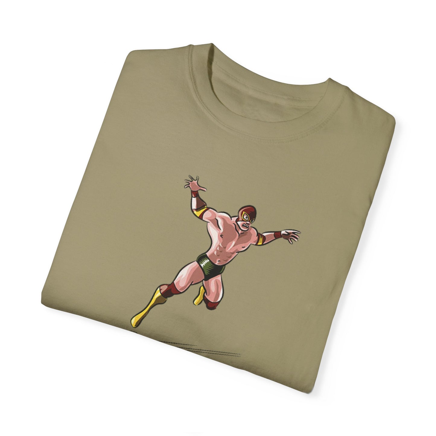 Lucha Libre Pro Wrestling - Unisex Garment-Dyed T-shirt