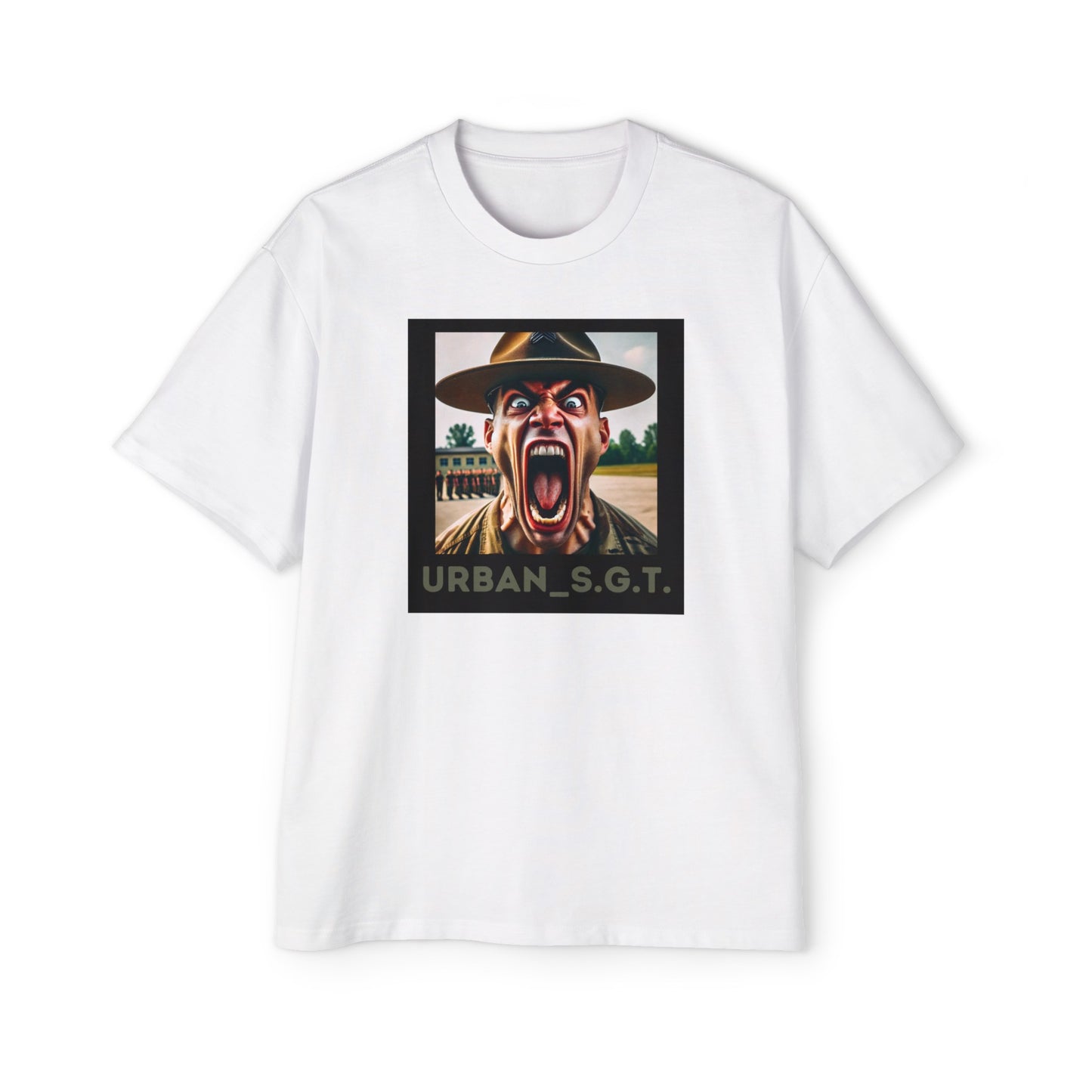 Urban_S.G.T. - Men's Heavy Oversized Tee