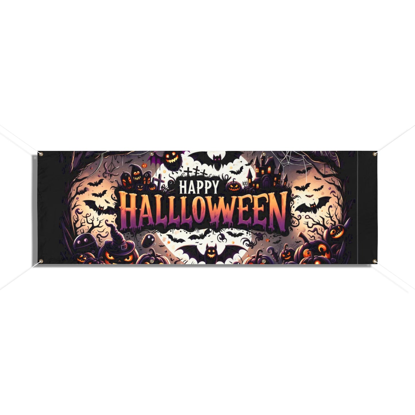 Happy Halloween - Vinyl Banners