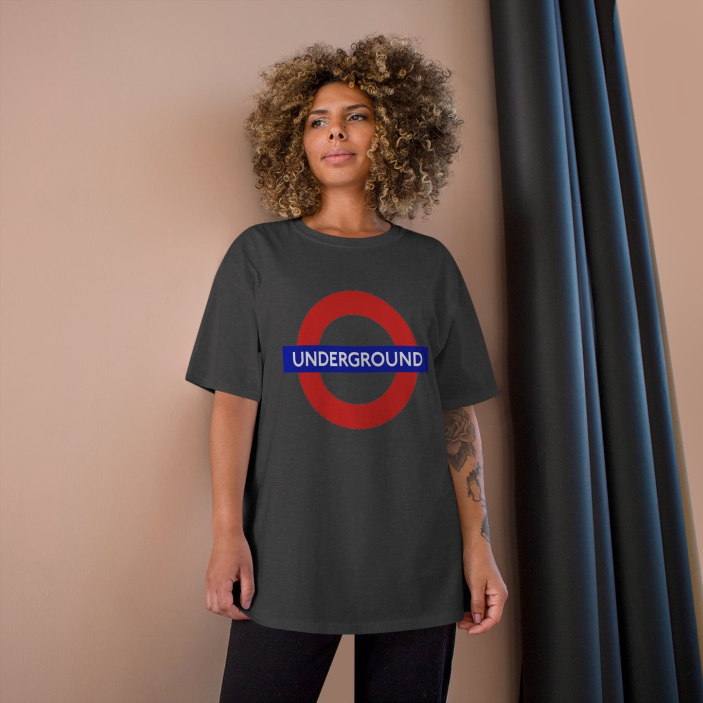 British Underground Logo - Champion T-Shirt