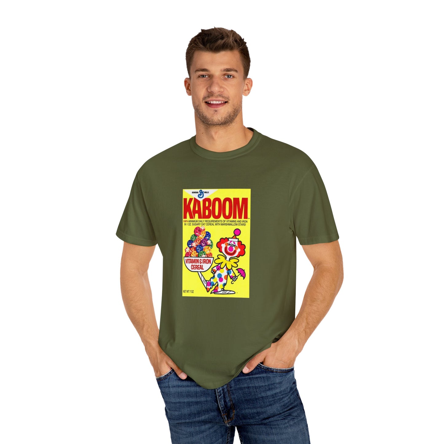 Kaboom - Unisex Garment-Dyed T-shirt