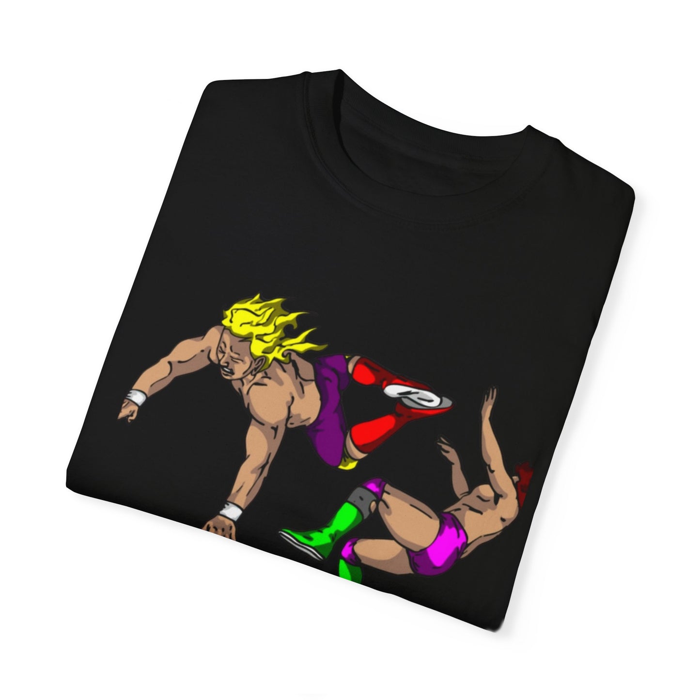 Drop Kick Pro Wrestling - Unisex Garment-Dyed T-shirt