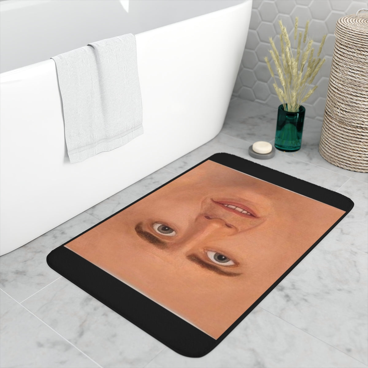 Crazy Man - Memory Foam Bath Mat