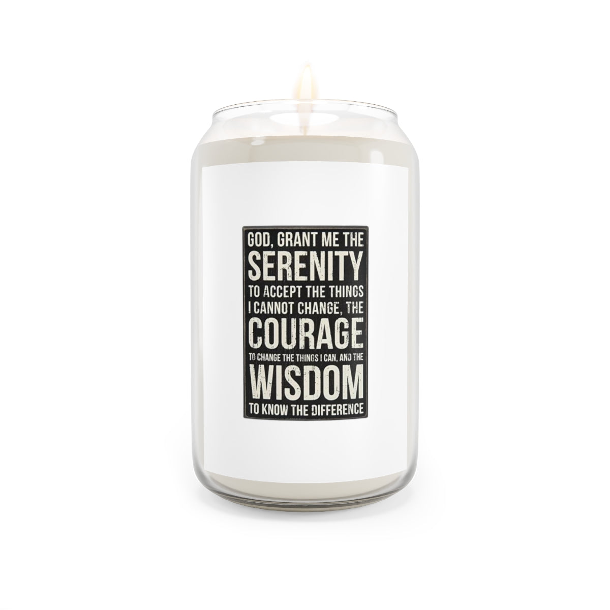 Serenity Prayer -  Scented Candle, 13.75oz