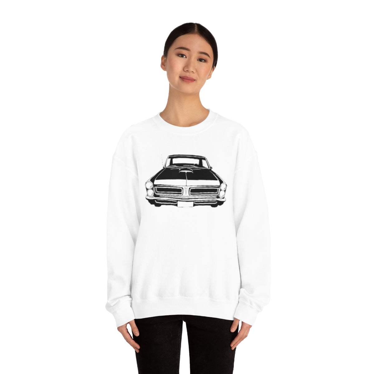 Muscle Car - Unisex Heavy Blend™ Crewneck Sweatshirt