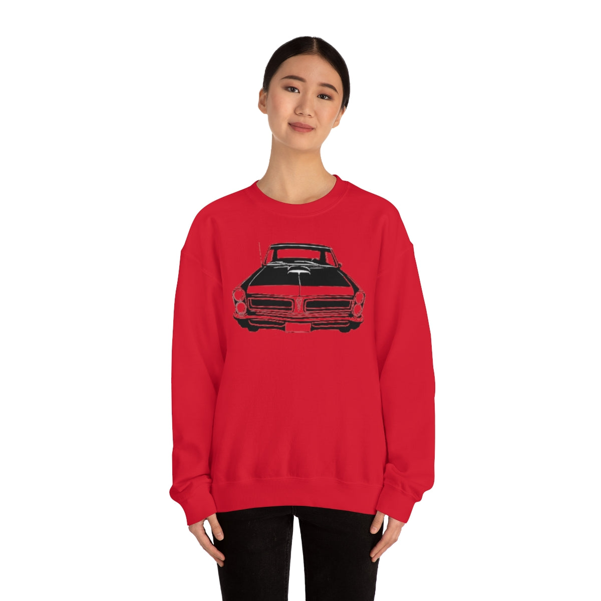 Muscle Car - Unisex Heavy Blend™ Crewneck Sweatshirt