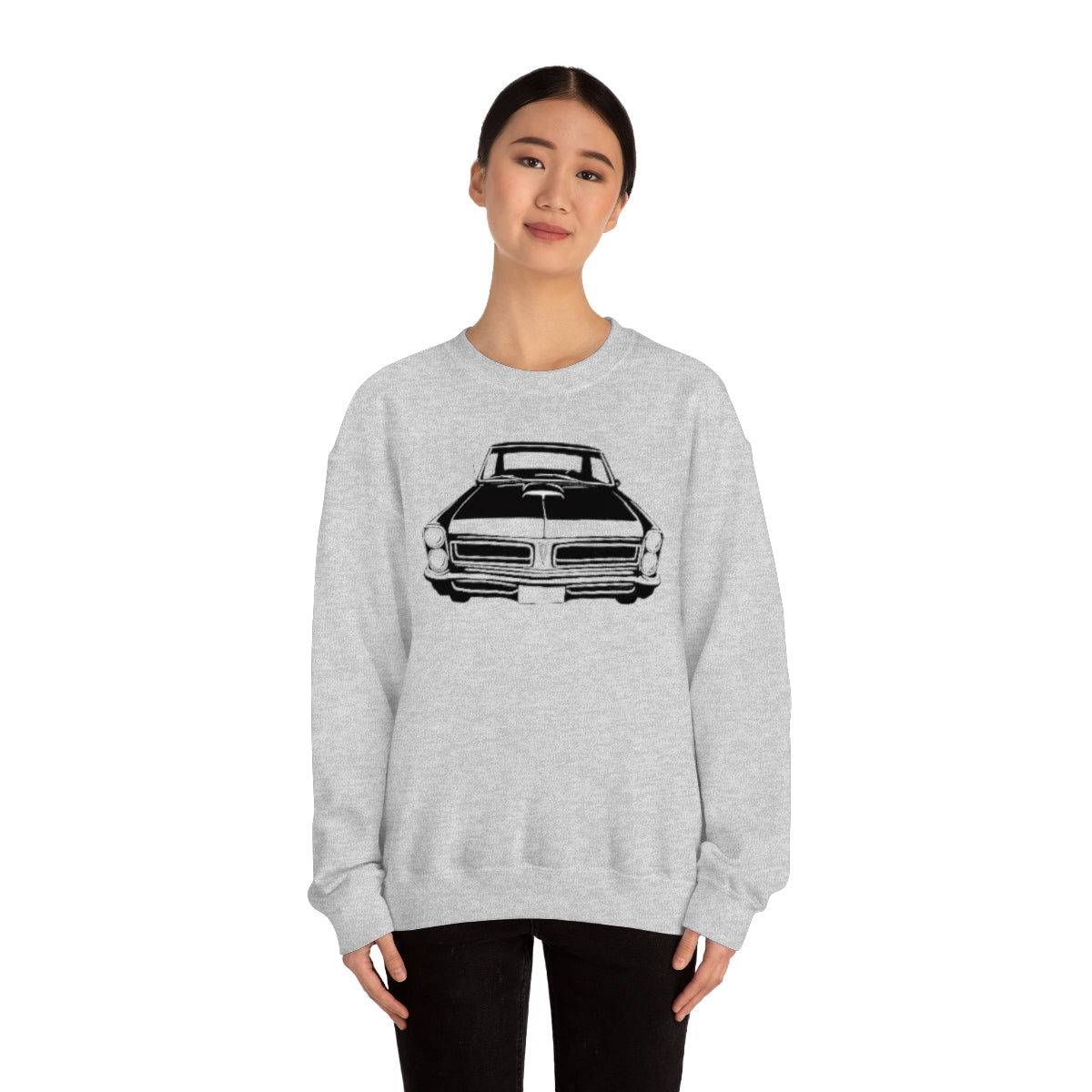 Muscle Car - Unisex Heavy Blend™ Crewneck Sweatshirt