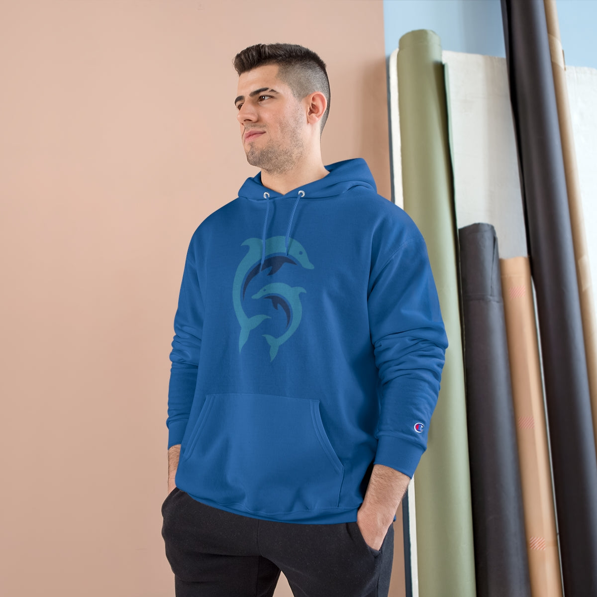 Dolphin Dance - Champion Hoodie