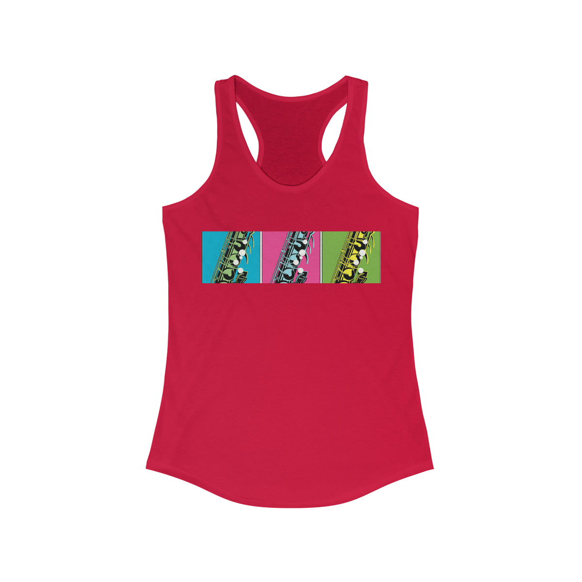 Sax - Women's Ideal Racerback Tank