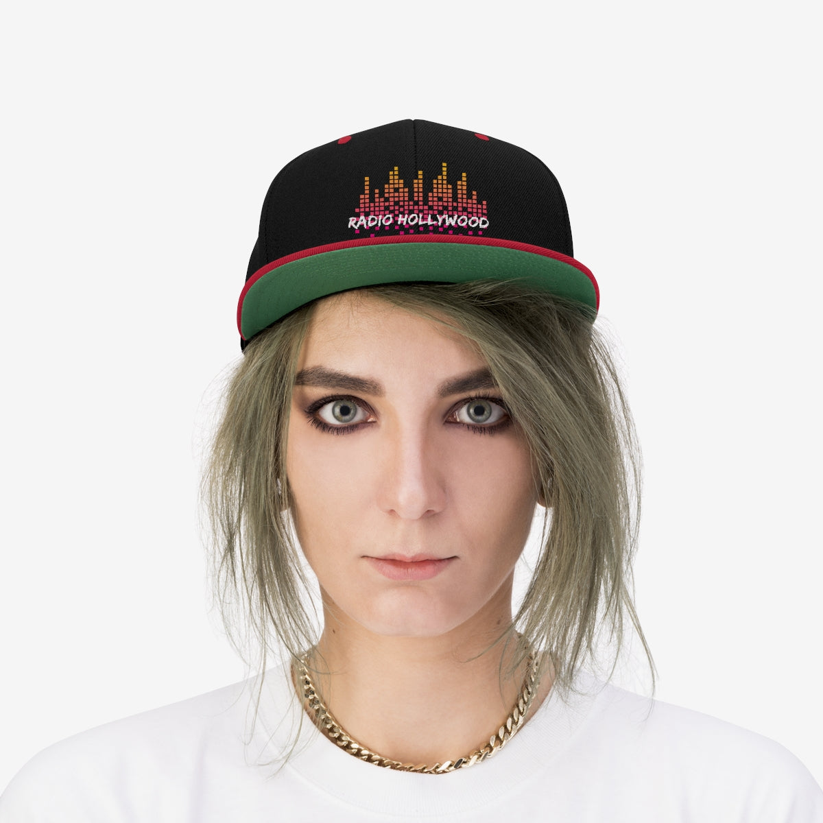 Radio Hollywood - Unisex Flat Bill Hat