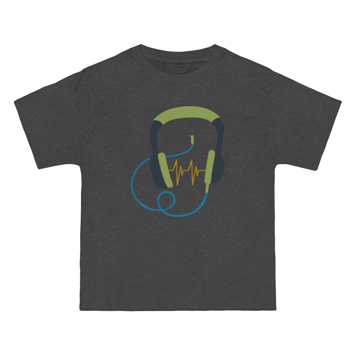 Headphones -Beefy-T®  Short-Sleeve T-Shirt