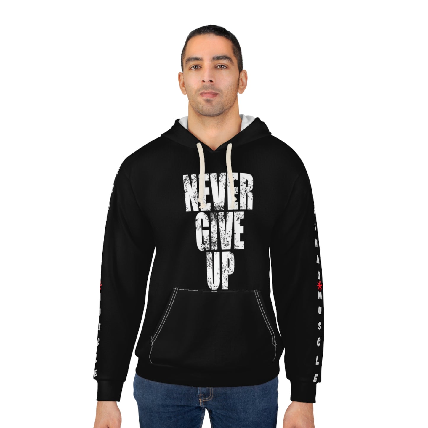 Never Give Up - Unisex Pullover Hoodie