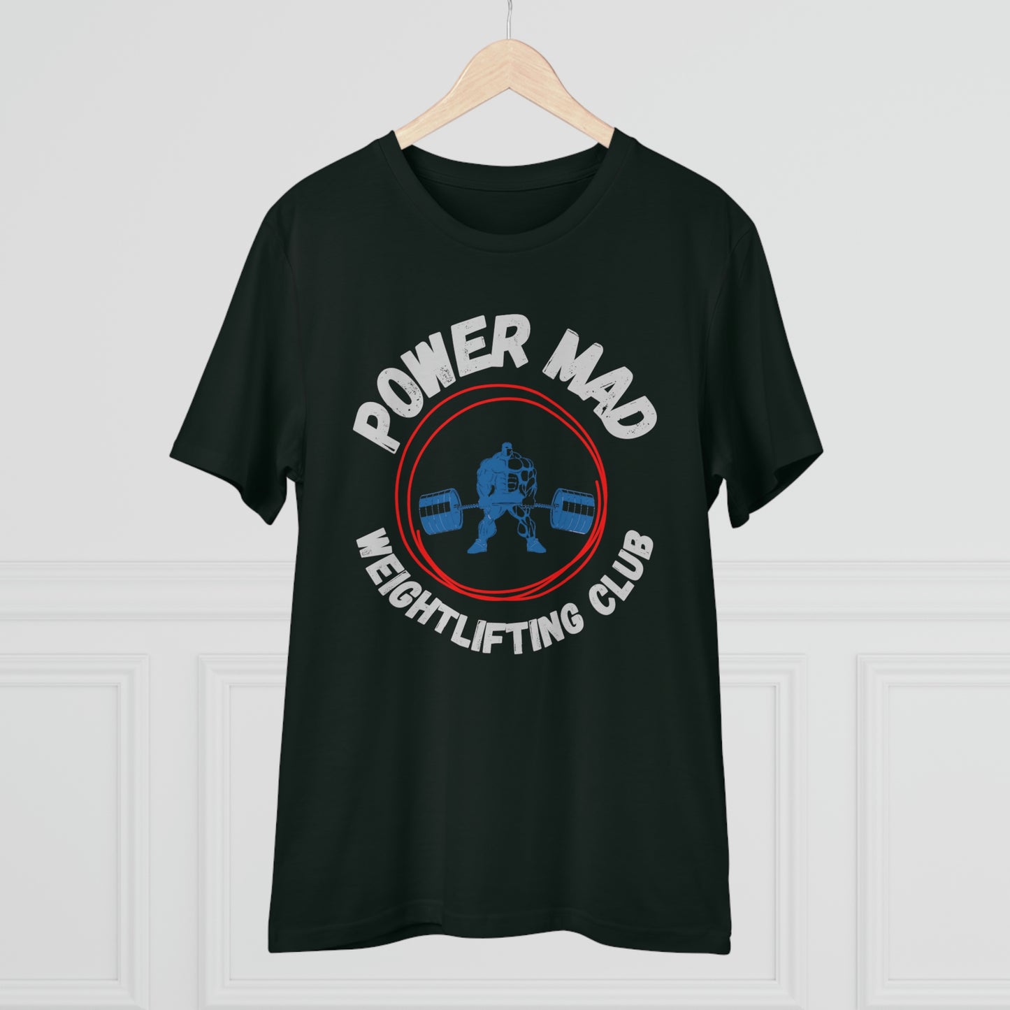 Power Mad Weightlifting Club - Organic Creator T-shirt - Unisex