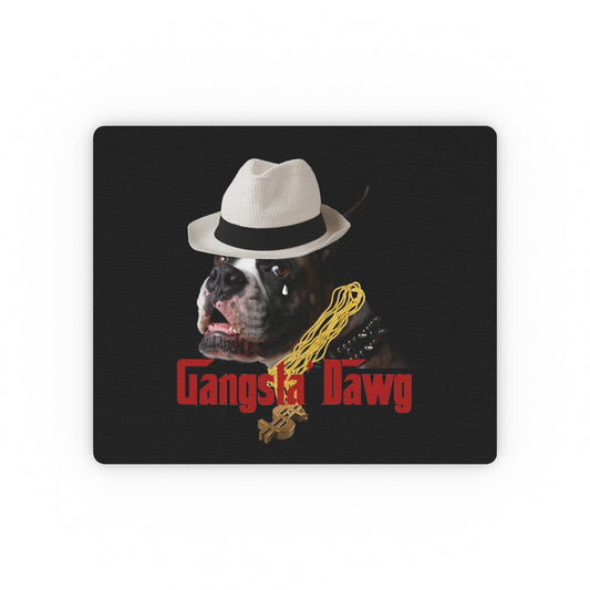 Gangsta Dawg Rectangular Mouse Pad