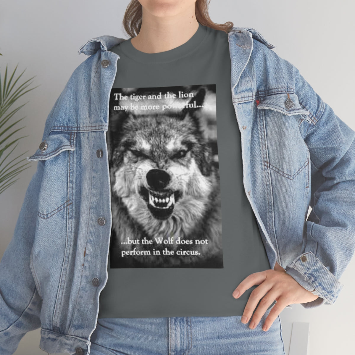 Wolf Logic -Unisex Heavy Cotton Tee