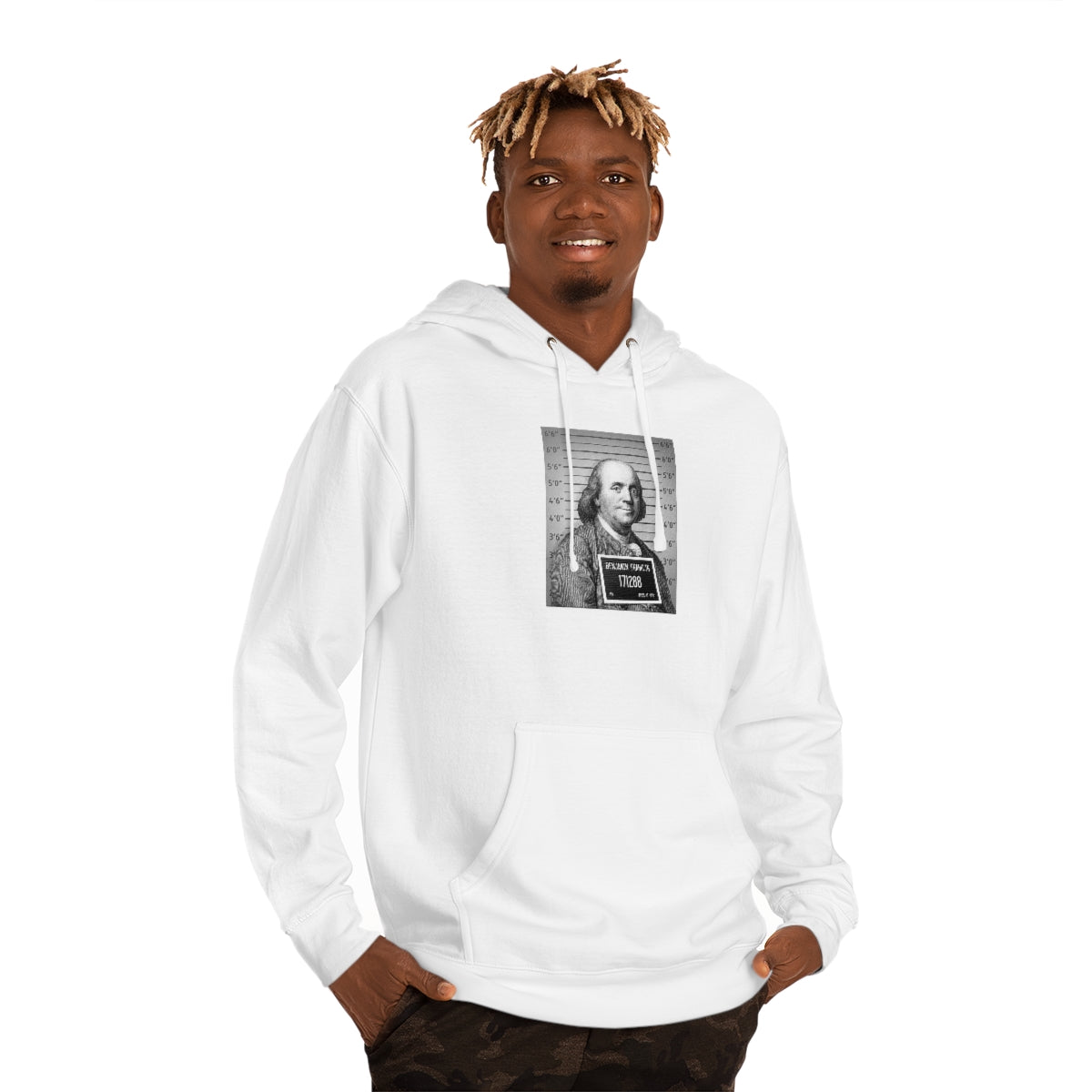 Ben Mugshot - Unisex Hooded Sweatshirt