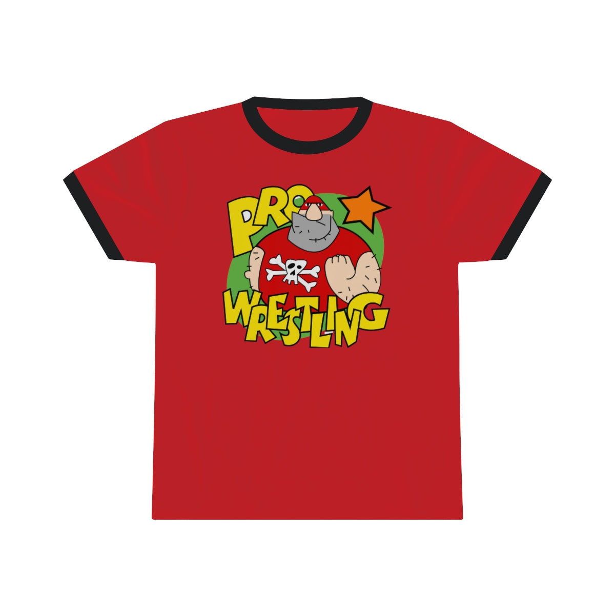 Pro Wrestling - Unisex Ringer Tee