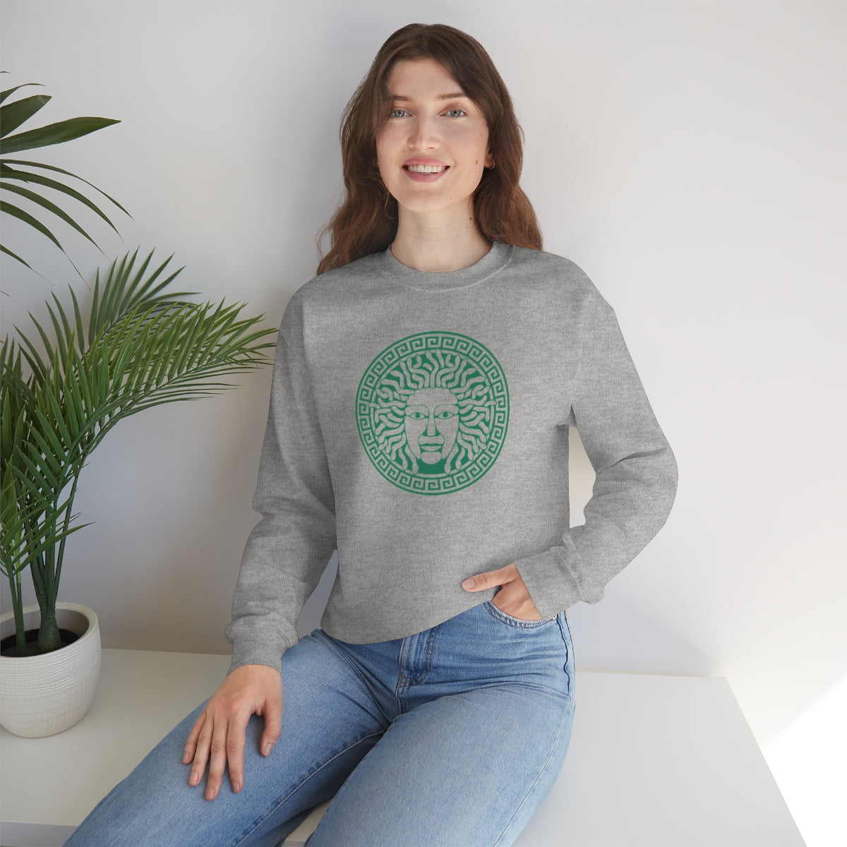 Medusa - Unisex Heavy Blend™ Crewneck Sweatshirt