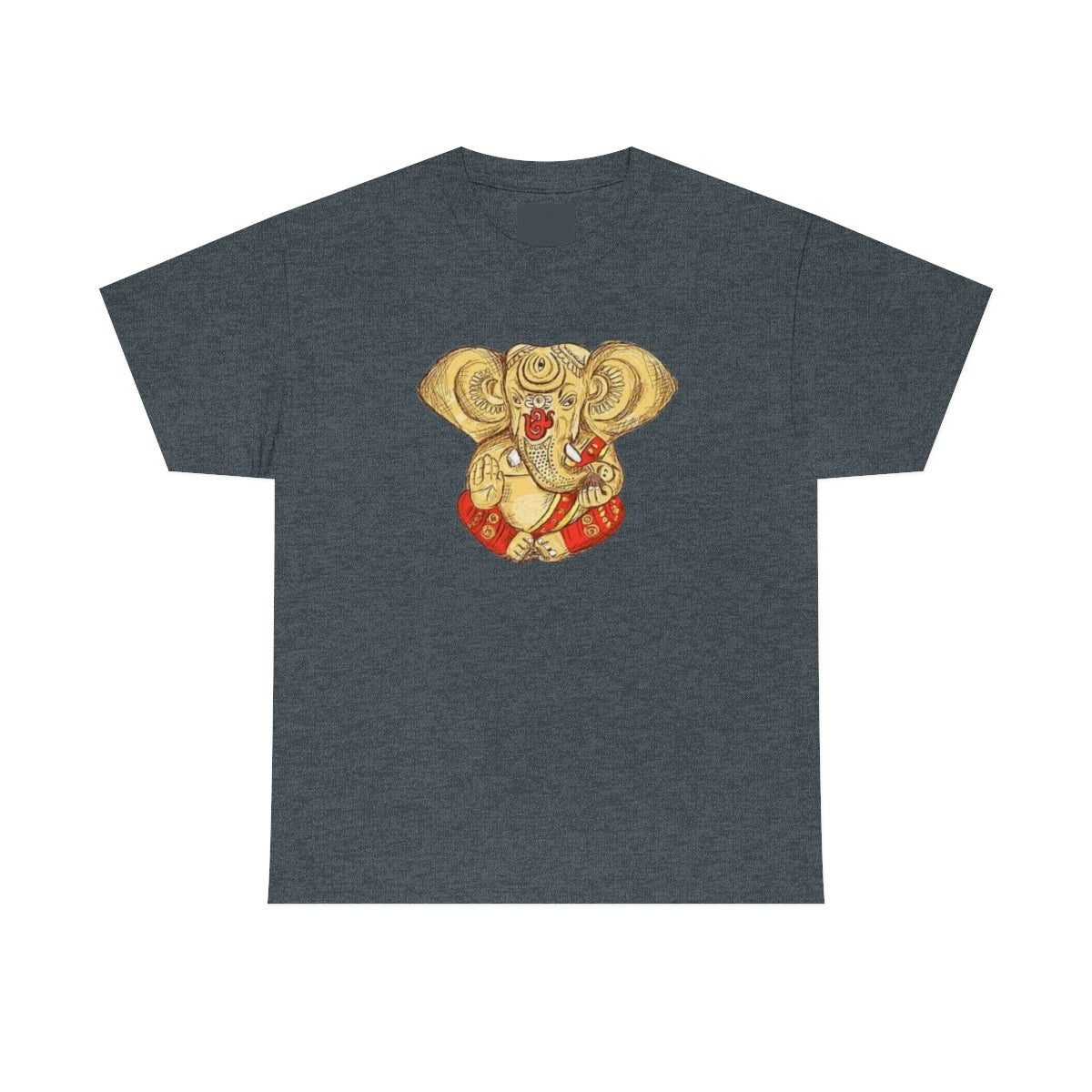 Hindu God Lord Ganesh - Unisex Heavy Cotton Tee