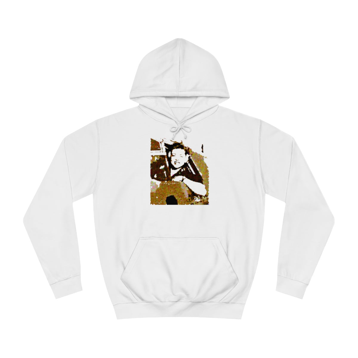 World War II Era - Female Bomber Pilot - Unisex College Hoodie