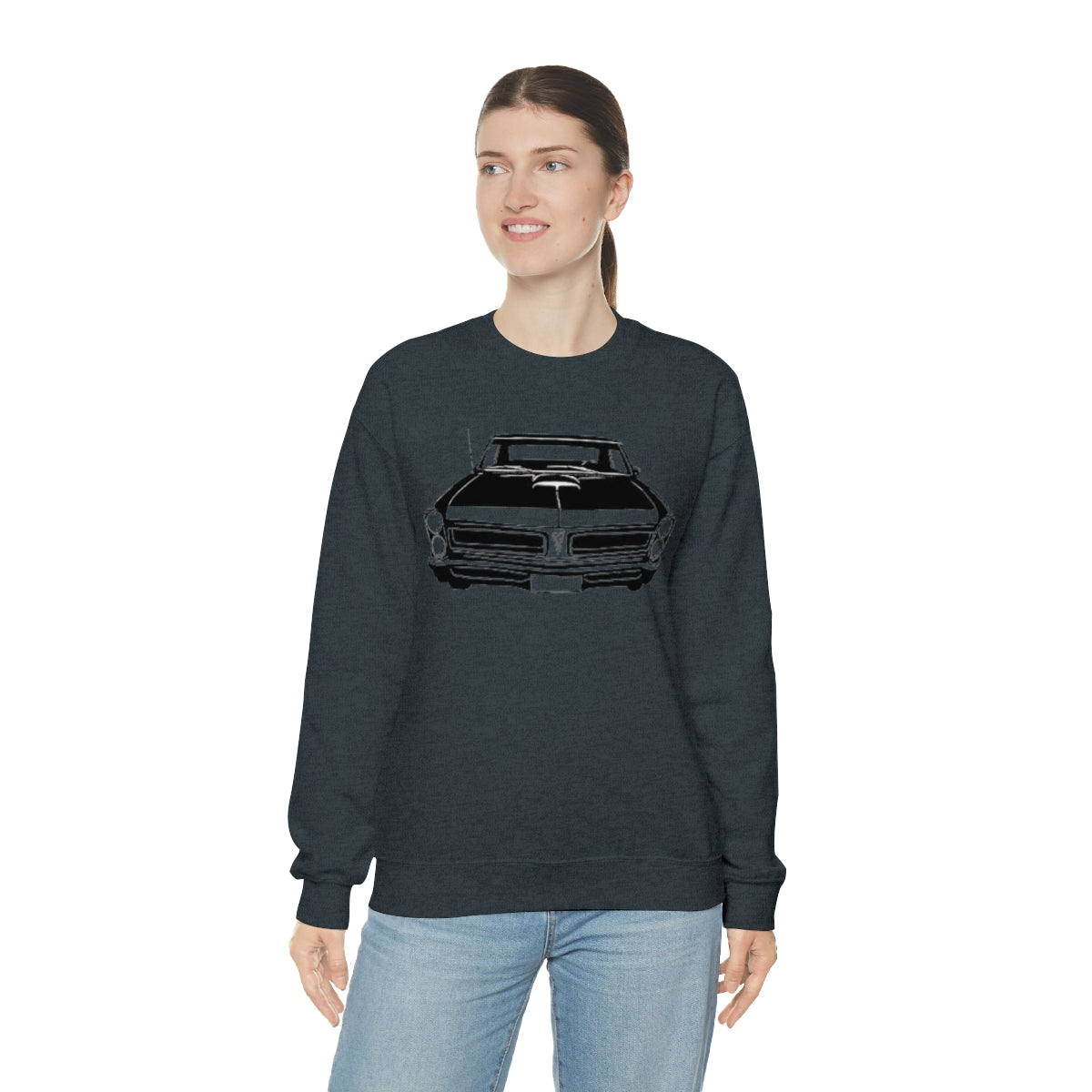 Muscle Car - Unisex Heavy Blend™ Crewneck Sweatshirt