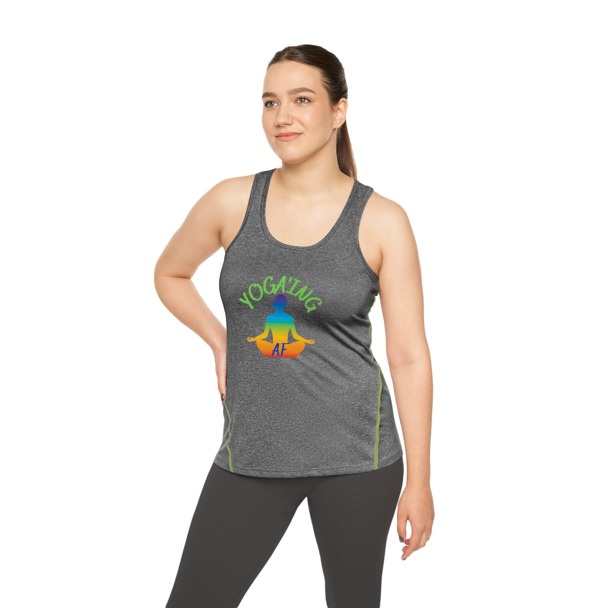 Yoga'Ing AF - Women's Racerback Sports Top