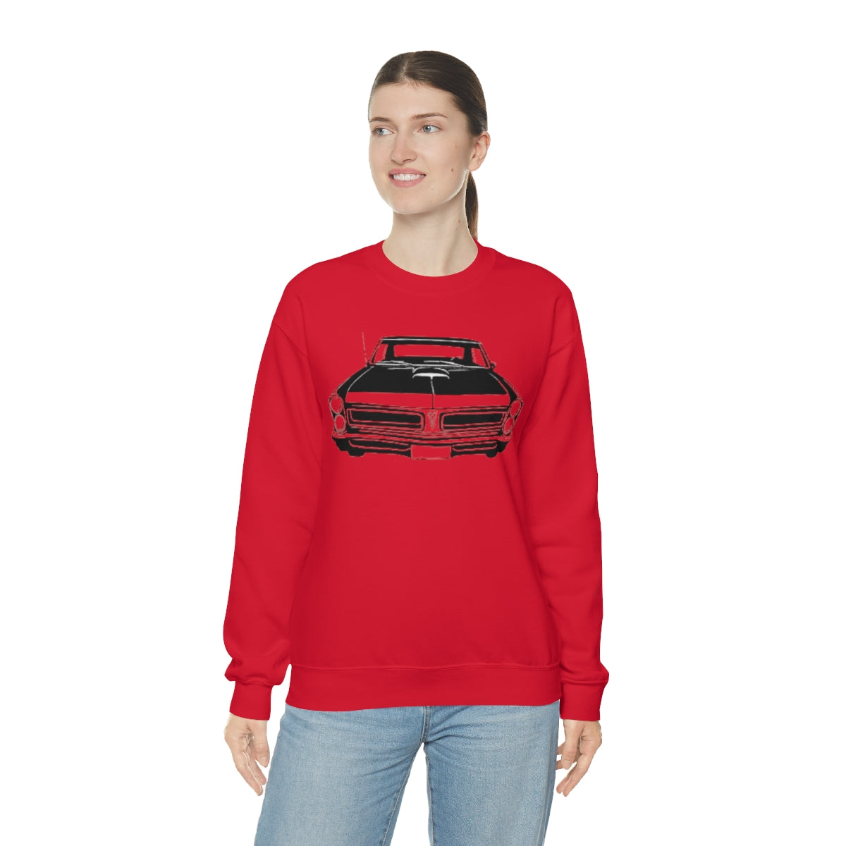 Muscle Car - Unisex Heavy Blend™ Crewneck Sweatshirt