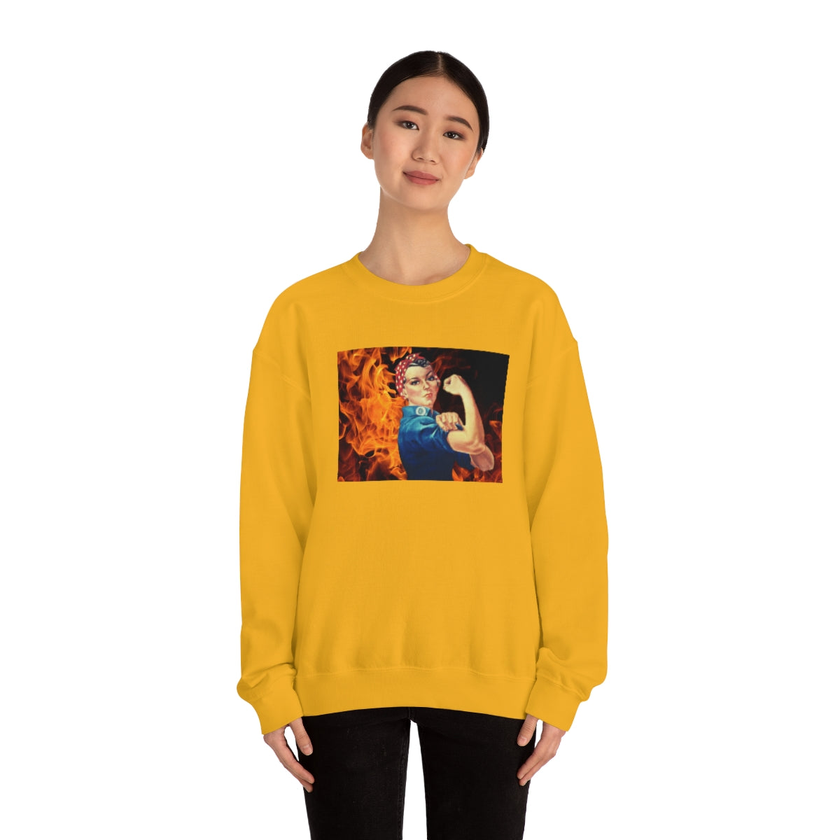 "Rosie" - Unisex Heavy Blend™ Crewneck Sweatshirt