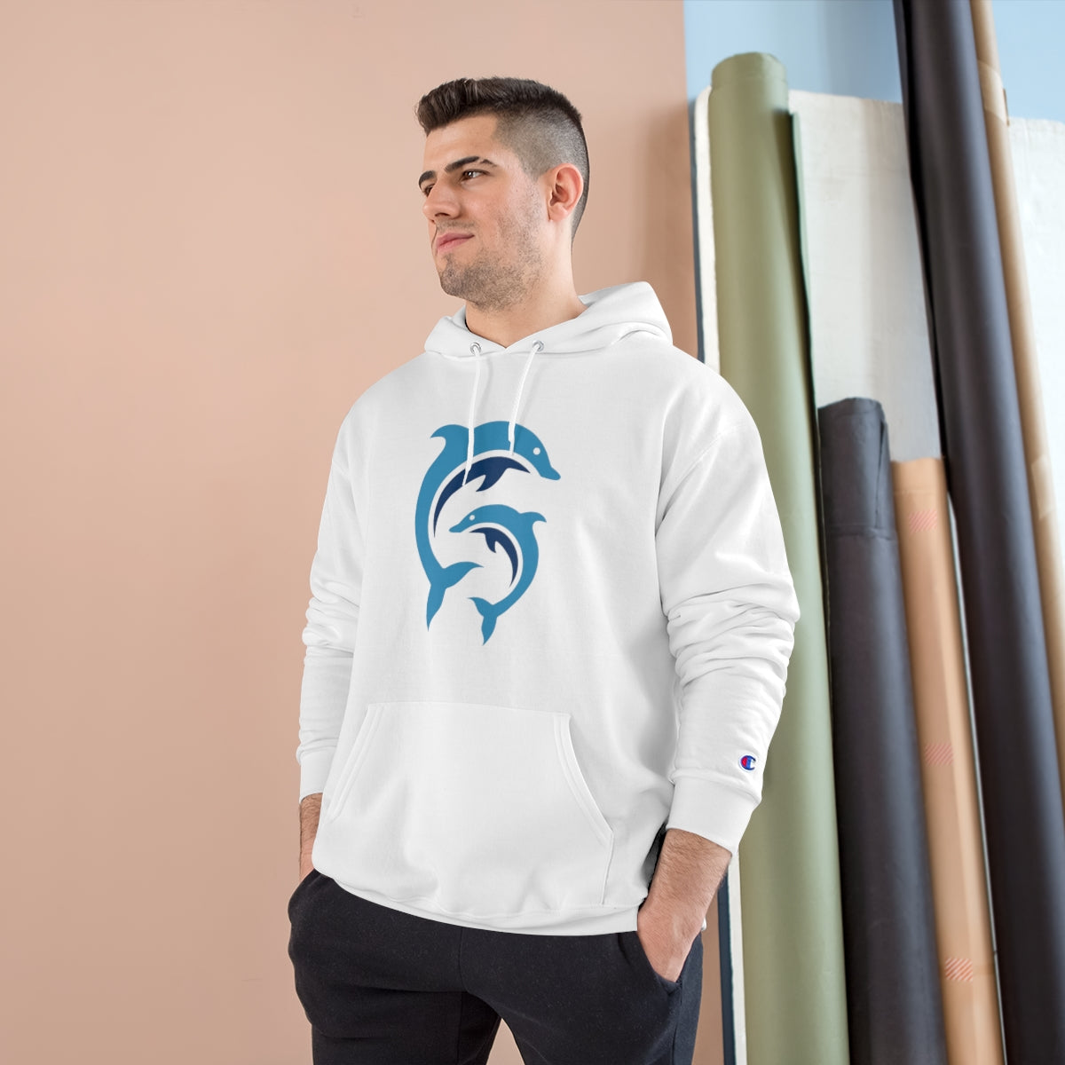 Dolphin Dance - Champion Hoodie