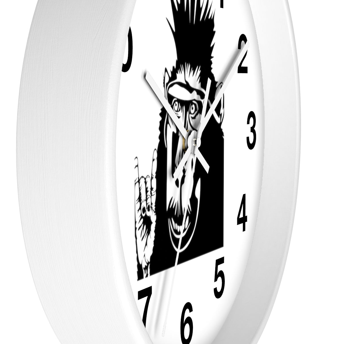 Rock Monkey - Wall clock