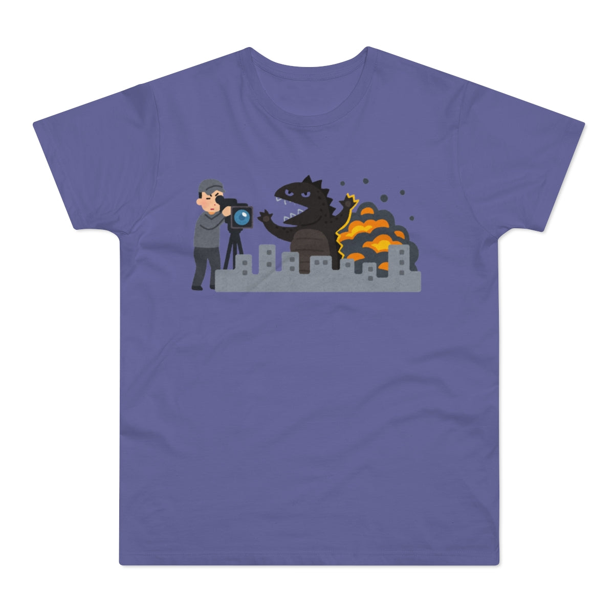 Gawdzilla On Set - Single Jersey Men's T-shirt