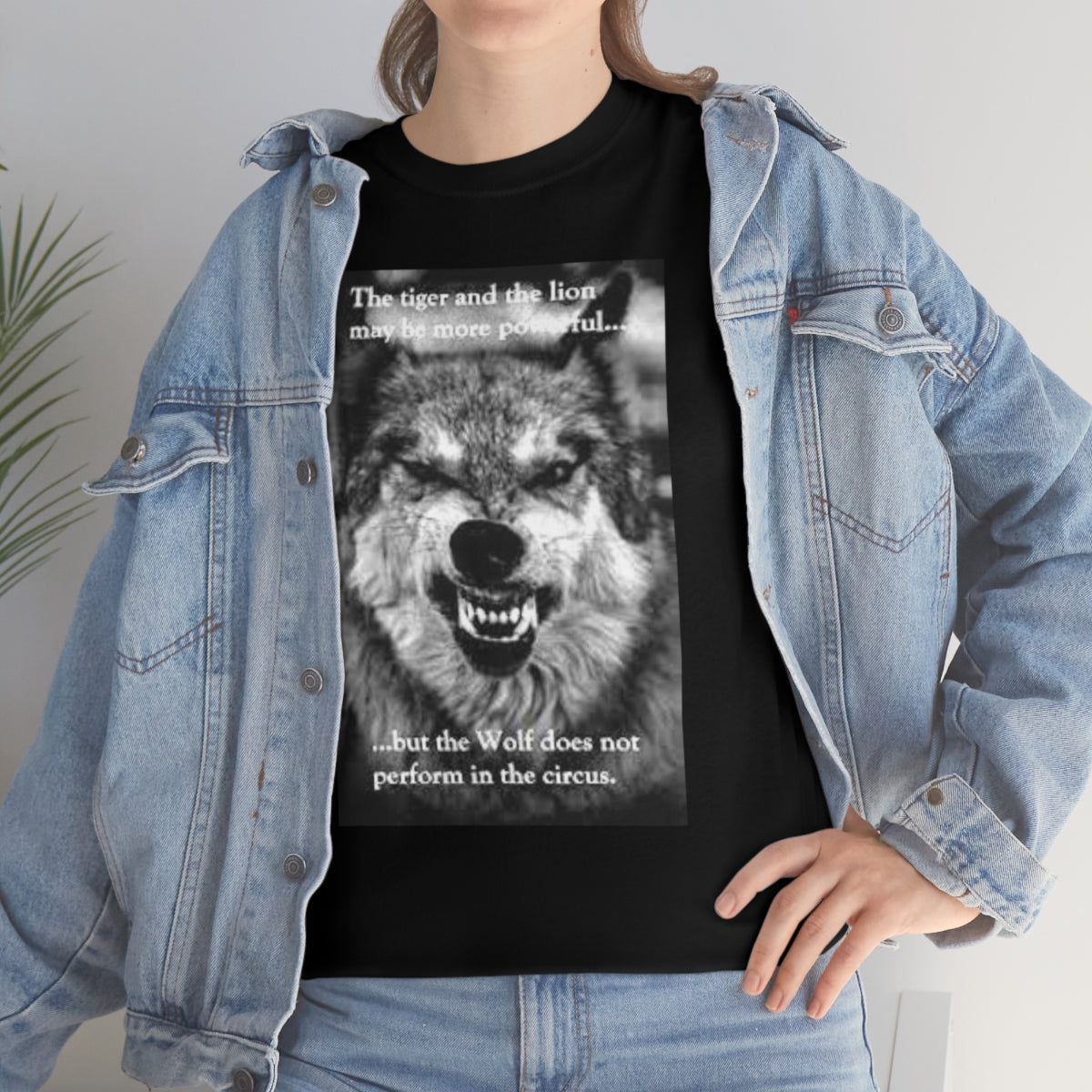 Wolf Logic -Unisex Heavy Cotton Tee