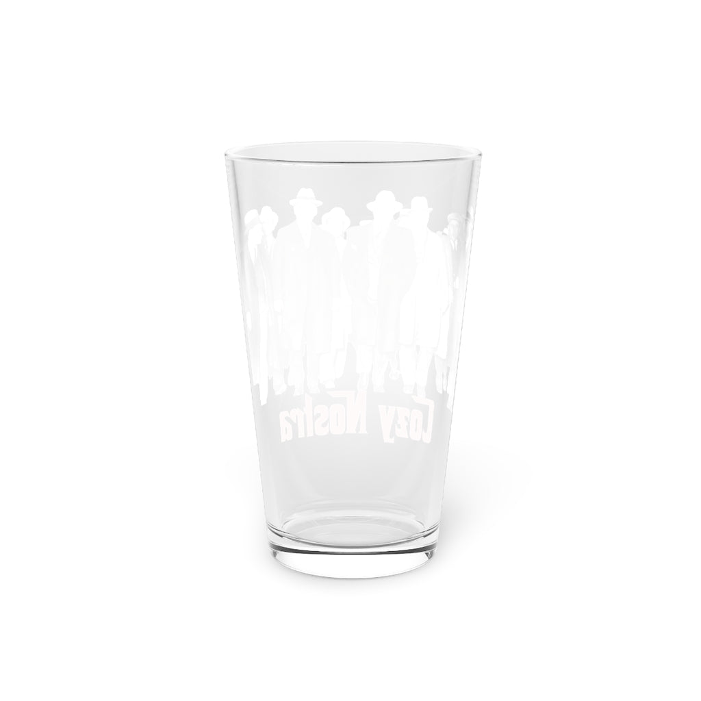 Cozy Nostra Pint Glass, 16oz