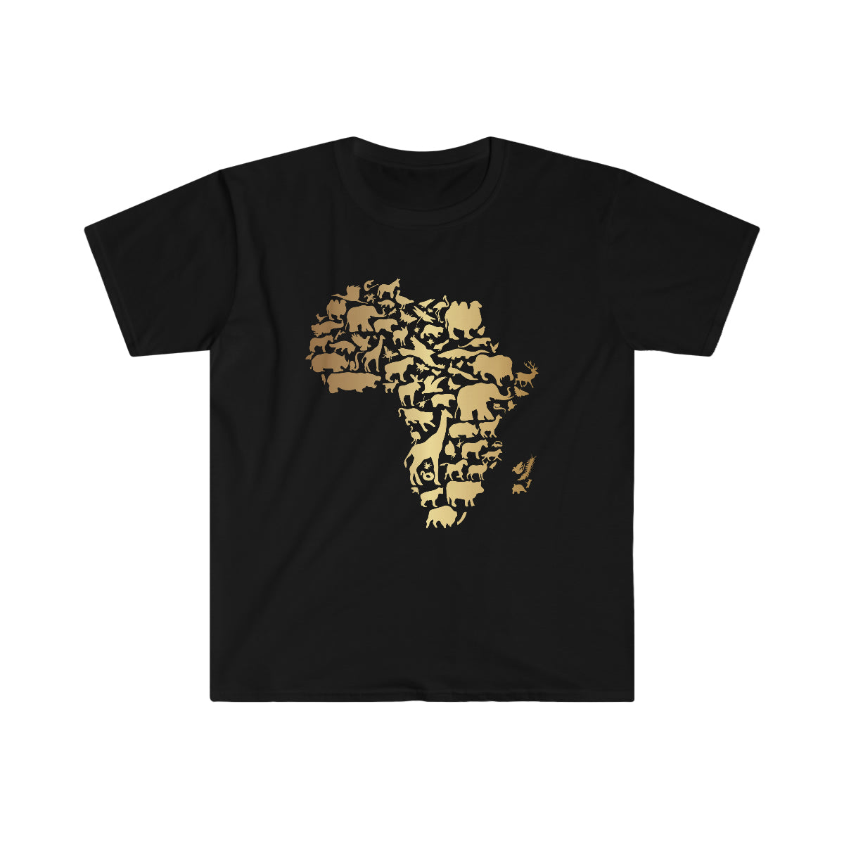 Africa Gold - Unisex Softstyle T-Shirt