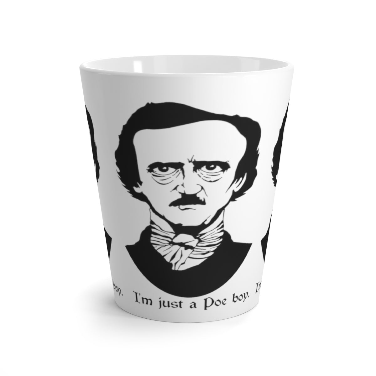 I'm Just A Poe Boy - Latte Mug