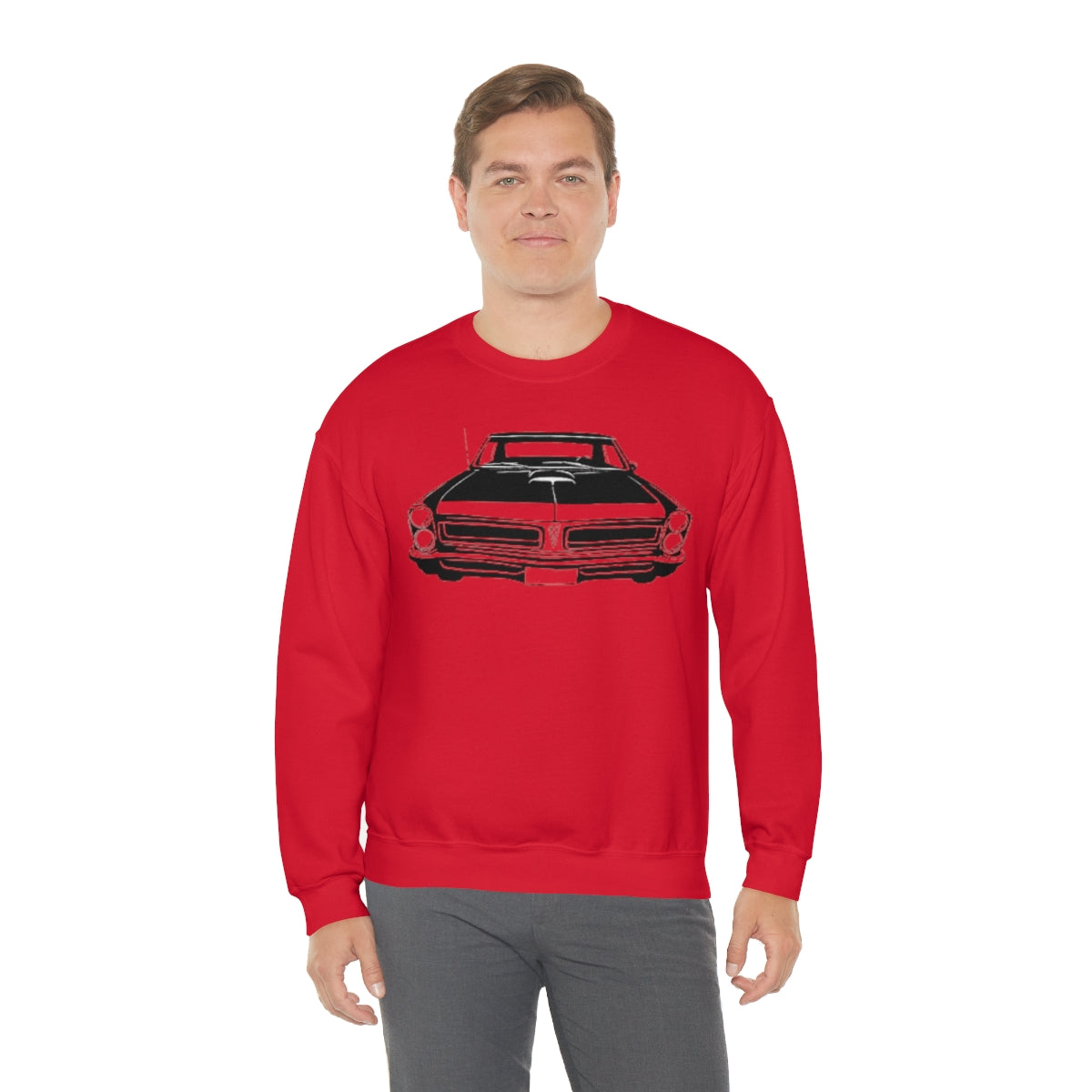 Muscle Car - Unisex Heavy Blend™ Crewneck Sweatshirt