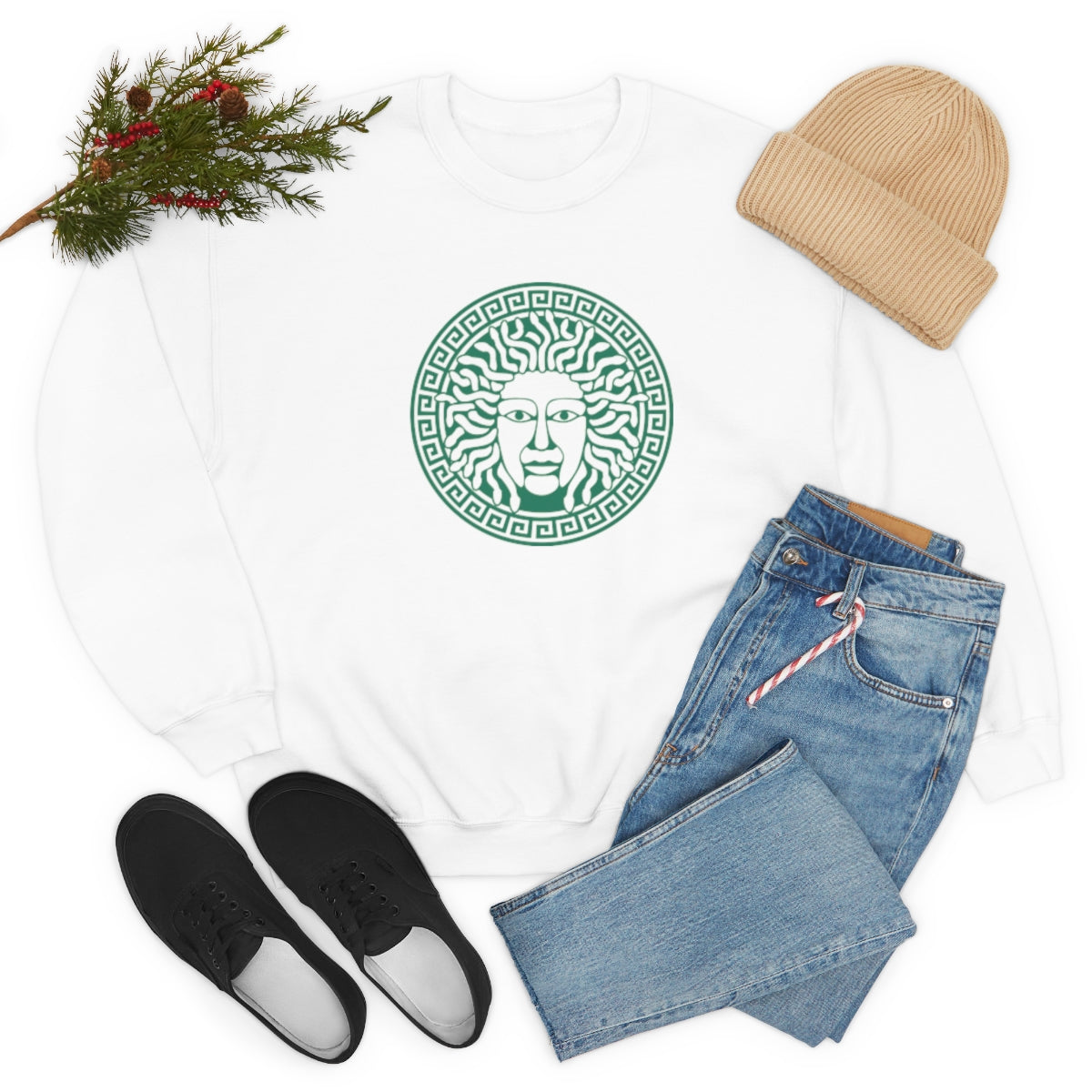 Medusa - Unisex Heavy Blend™ Crewneck Sweatshirt