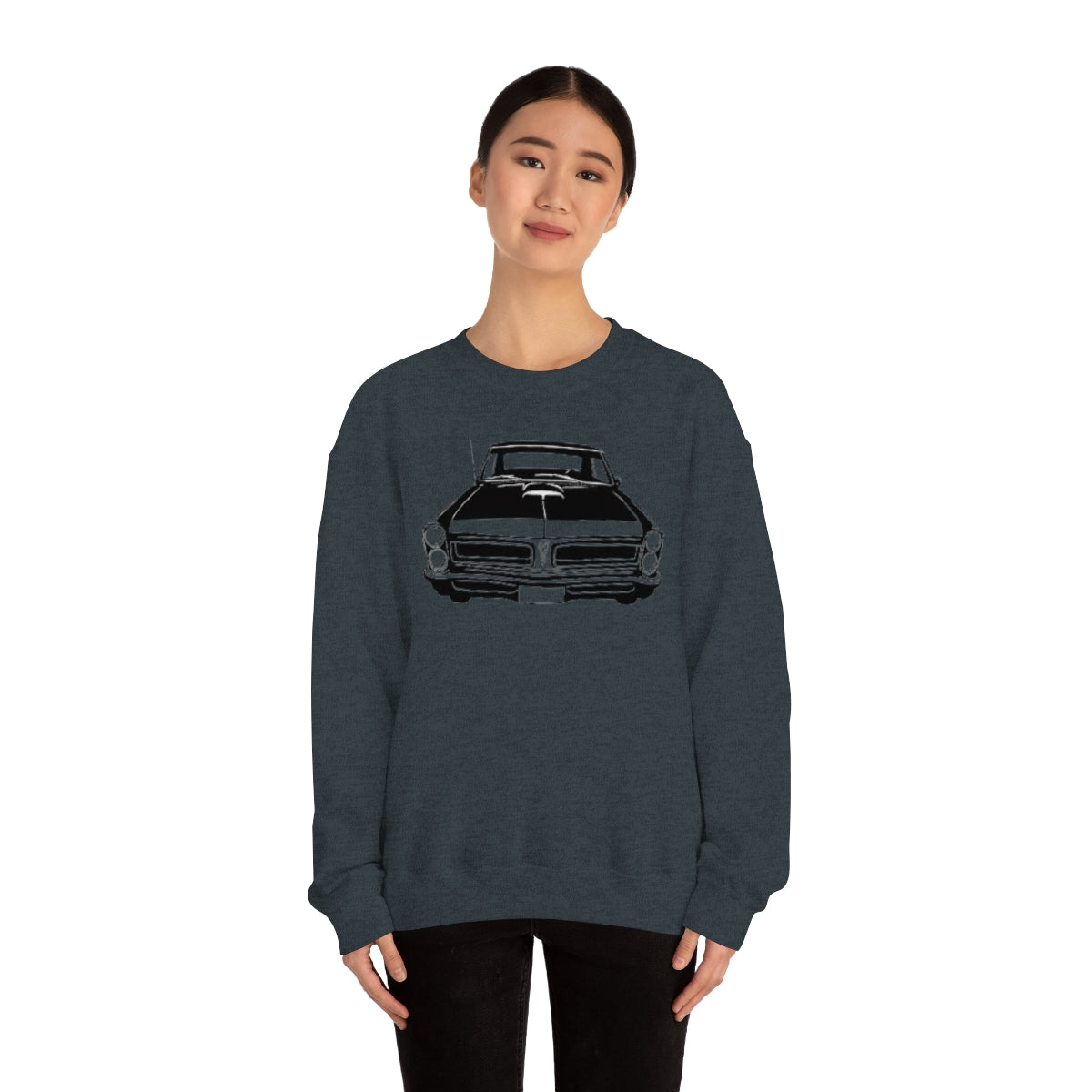 Muscle Car - Unisex Heavy Blend™ Crewneck Sweatshirt