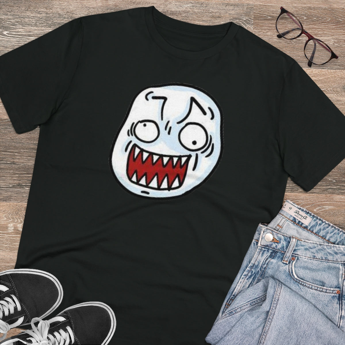 Angry Snowball - Organic Creator T-shirt - Unisex