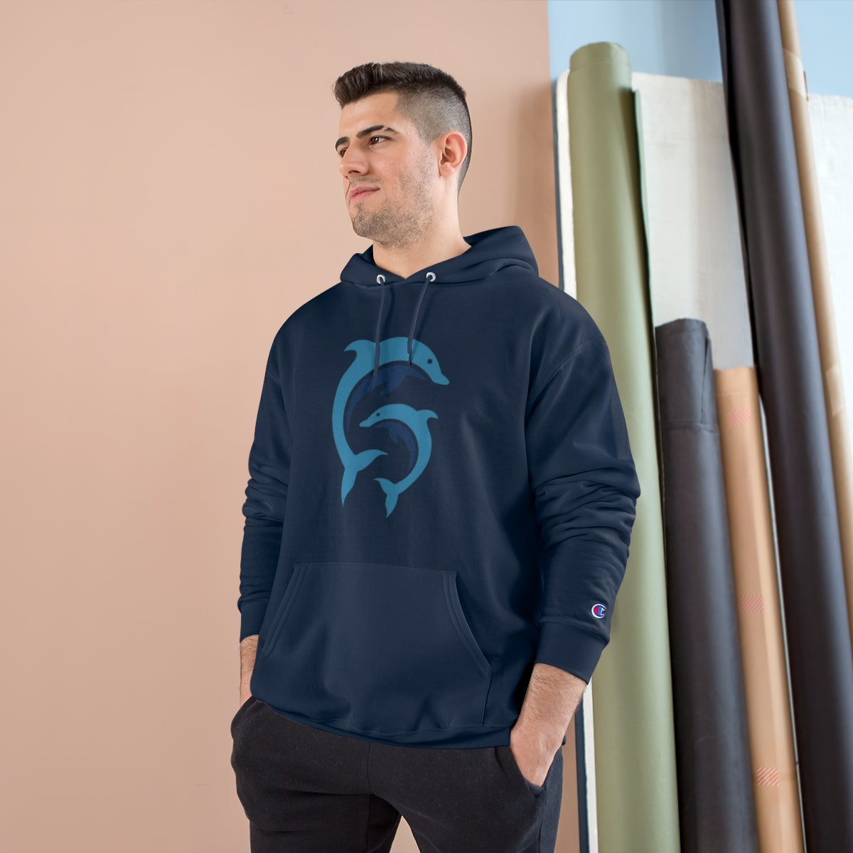 Dolphin Dance - Champion Hoodie