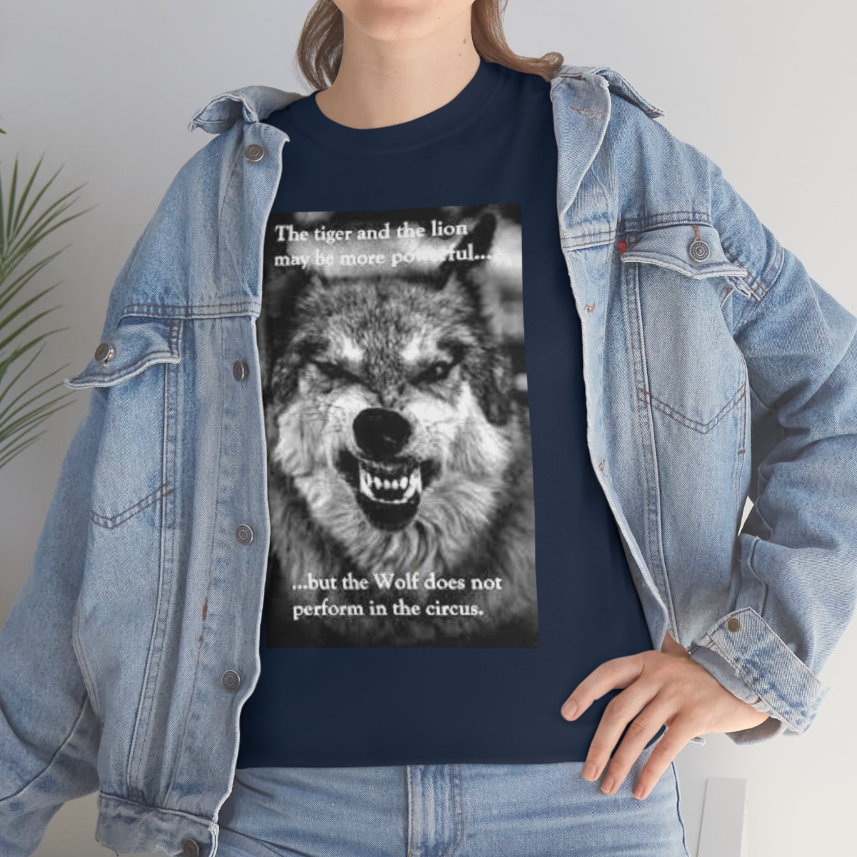 Wolf Logic -Unisex Heavy Cotton Tee