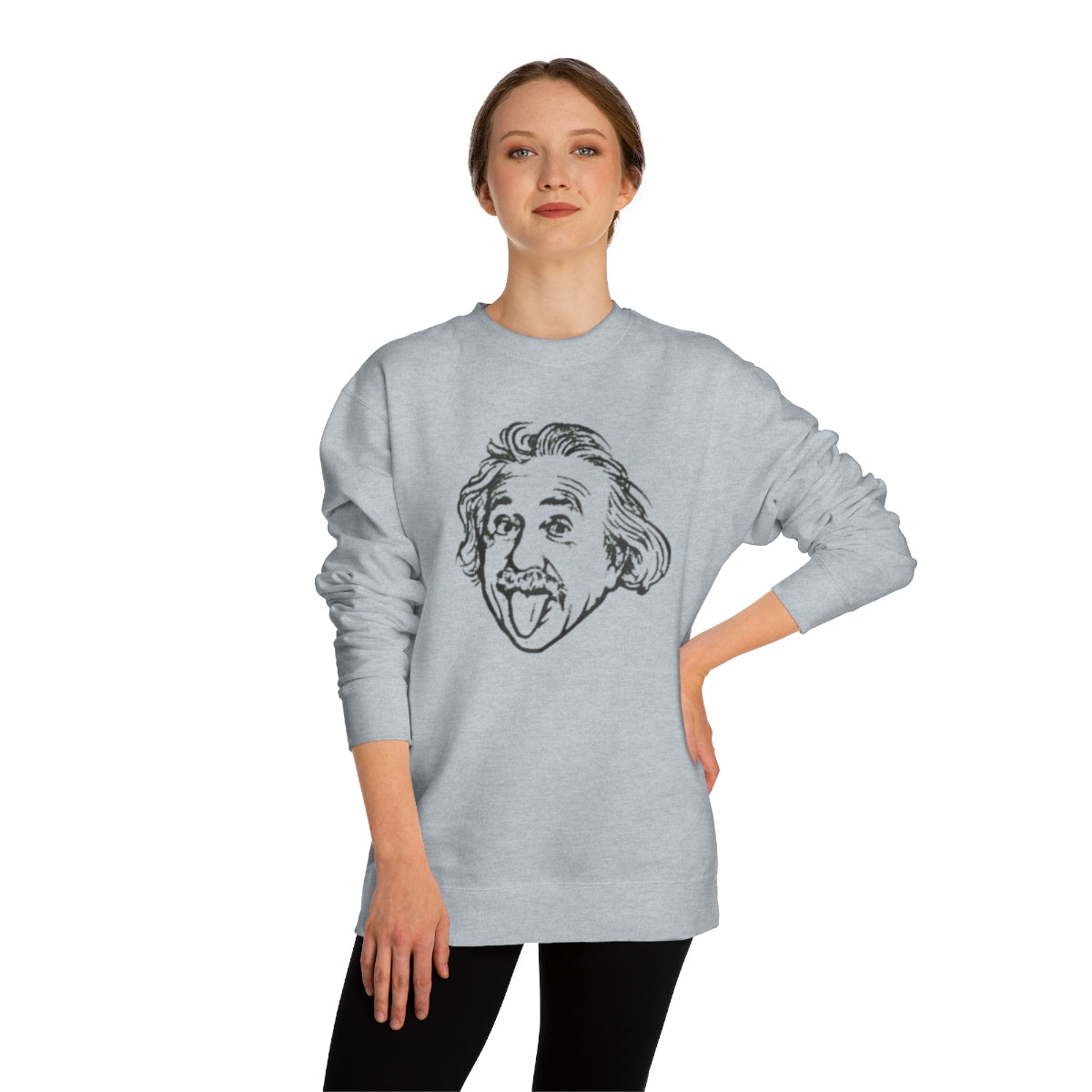 Einstein - Unisex Crew Neck Sweatshirt